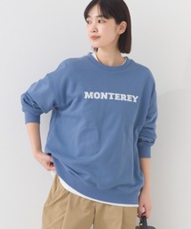 OMNES | テック裏毛オーバーサイズロゴスウェットトップス  MONTEREY UVカット付(スウェット)