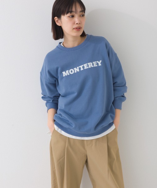 OMNES（オムネス）の「テック裏毛オーバーサイズロゴスウェットトップス  MONTEREY UVカット付（スウェット・レディース・ダークグレー/ライトブルー/グレー/ホワイト・FREE）」の20枚目の写真