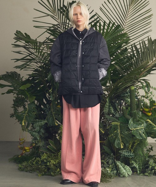 MAISON SPECIAL（メゾンスペシャル）の「《UNISEX》Prime-Wide Fade Sweatpants/プライムワイドフェードスウェットパンツ【MAISON SPECIAL/メゾンスペシャル】■セットアップ対応■（スウェットパンツ・メンズ・ブラック/グレイッシュベージュ/ピンク・0/1/2）」の6枚目の写真