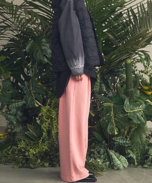 MAISON SPECIAL（メゾンスペシャル）の「《UNISEX》Prime-Wide Fade Sweatpants/プライムワイドフェードスウェットパンツ【MAISON SPECIAL/メゾンスペシャル】■セットアップ対応■（スウェットパンツ・メンズ・ブラック/グレイッシュベージュ/ピンク・0/1/2）」の11枚目の写真