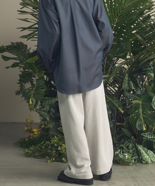 MAISON SPECIAL（メゾンスペシャル）の「《UNISEX》Prime-Wide Fade Sweatpants/プライムワイドフェードスウェットパンツ【MAISON SPECIAL/メゾンスペシャル】■セットアップ対応■（スウェットパンツ・メンズ・ブラック/グレイッシュベージュ/ピンク・0/1/2）」の15枚目の写真