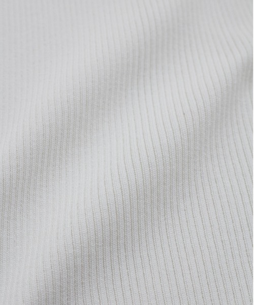 VIS（ビス）の「【WEB限定】オフショルダー風リブニットプルオーバー/アンチピリング・UVケア（ニット/セーター・レディース・ピンク/ネイビー/オフホワイト・FREE）」の11枚目の写真