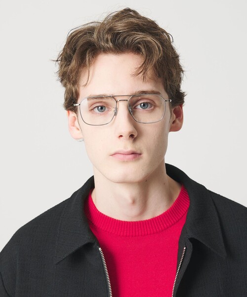 KANEKO OPTICAL（カネコオプティカル）の「【別注】＜KANEKO OPTICAL（金子眼鏡）＞Emery エメリー アイウェア（メガネ・メンズ・シルバー/ゴールド・FREE）」の5枚目の写真