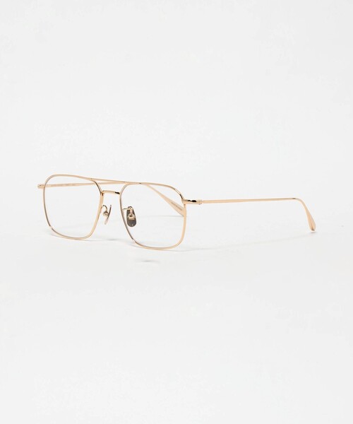 KANEKO OPTICAL（カネコオプティカル）の「【別注】＜KANEKO OPTICAL（金子眼鏡）＞Emery エメリー アイウェア（メガネ・メンズ・シルバー/ゴールド・FREE）」の6枚目の写真