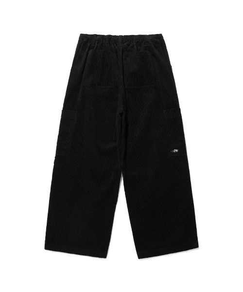 NICE GHOST CLUB(ナイスゴーストクラブ)の「CORDUROY PARACHUTE PANTS_BLACK(NG2EFUPA13A)(その他パンツ・レディース・ブラック・M/S/L)」の2枚目の写真
