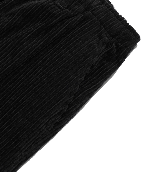 NICE GHOST CLUB(ナイスゴーストクラブ)の「CORDUROY PARACHUTE PANTS_BLACK(NG2EFUPA13A)(その他パンツ・レディース・ブラック・M/S/L)」の4枚目の写真