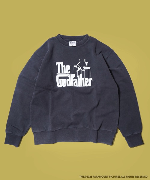 BENCH'S SELECT(ベンチセレクト)の「GODFATHER PRINT SWEAT/ゴッドファーザー プリントスウェット(スウェット・メンズ・ブラック・MEDIUM/LARGE/X-LARGE)」の1枚目の写真
