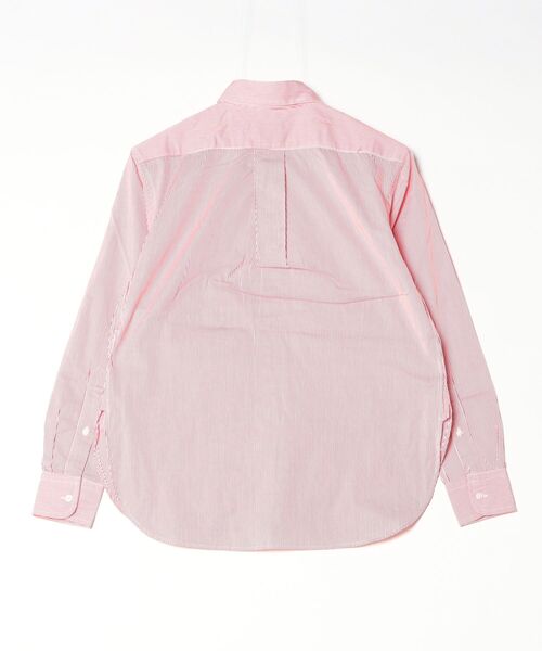 POLO RALPH LAUREN(ポロ ラルフ ローレン)の「リラックス フィット ストライプド コットン シャツ(シャツ/ブラウス・レディース・レッド・XXS/M)」の2枚目の写真