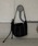 lawgy�i���E�W�[�j�́u2way round form flap bag / 2way���E���h�t�H�[���t���b�v�o�b�O�i�V�����_�[�o�b�O�j�v�b�u���b�N