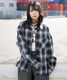 WEGO | WEGO/【26年春夏新作】オンブレチェックシャツジャケット(シャツ/ブラウス)