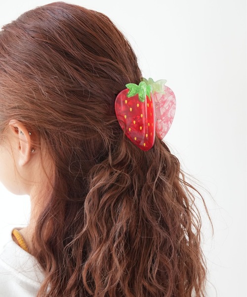 セール】【 Port / ポート 】 いちご モチーフ バンスクリップ
