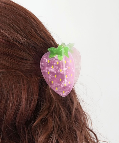 セール】【 Port / ポート 】 いちご モチーフ バンスクリップ