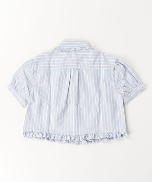 POLO RALPH LAUREN CHILDRENSWEAR（ポロ ラルフ ローレン チルドレンズウェア）の「ストライプド コットン オックスフォード ボクシー シャツ（シャツ/ブラウス・キッズ・マルチ・14/10/16）」の2枚目の写真