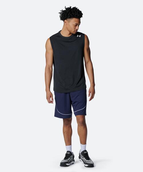 UNDER ARMOUR(アンダーアーマー)の「UAネクストジェン スリーブレス タンク(バスケットボール/メンズ)(タンクトップ・メンズ・ブラック・L/XL/M/S/3XL/2XL)」の3枚目の写真