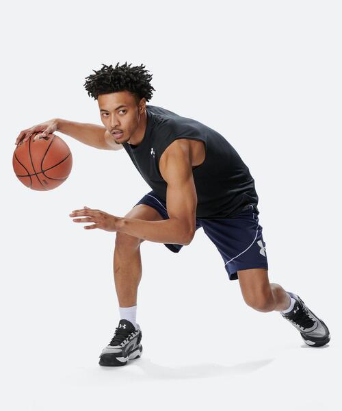 UNDER ARMOUR(アンダーアーマー)の「UAネクストジェン スリーブレス タンク(バスケットボール/メンズ)(タンクトップ・メンズ・ブラック・L/XL/M/S/3XL/2XL)」の5枚目の写真