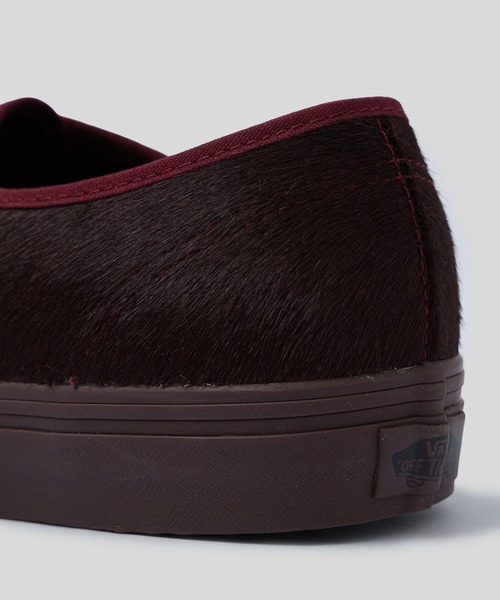 VANS(バンズ)の「VANS Authentic VN000D7YPRT(スニーカー・レディース・バーガンディー・23.5cm/24cm/24.5cm)」の7枚目の写真