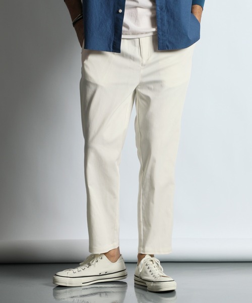 GUM STRETCH CSF」COOL TOUCH GUM STRETCH ANKLE PANTS：超伸縮「ガム