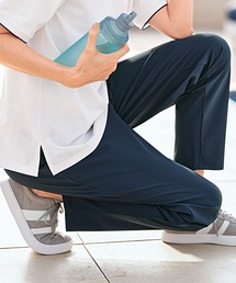シャリのび!速乾テーパードパンツ股下65丈