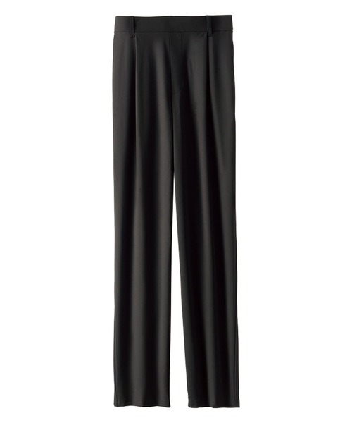 BELLUNA PLUS(ベルーナ)の「シャリのび!速乾テーパードパンツ股下65丈(その他パンツ・レディース・ブラック/ネイビー/ベージュ/ライトグレー・SMALL/MEDIUM/LARGE/X-LARGE)」の15枚目の写真
