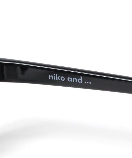 niko and...(ニコアンド)の「オリジナルレクタングルサングラス(サングラス・レディース・ブラウン/ブラック・FREE)」の8枚目の写真