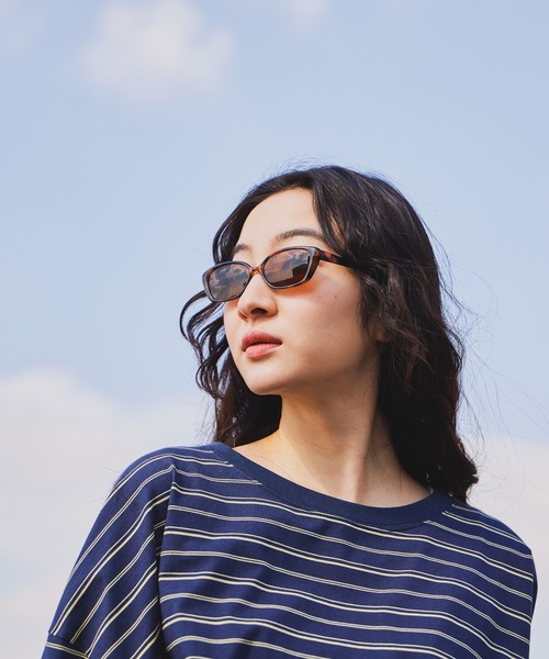 niko and...(ニコアンド)の「オリジナルレクタングルサングラス(サングラス・レディース・ブラウン/ブラック・FREE)」の18枚目の写真