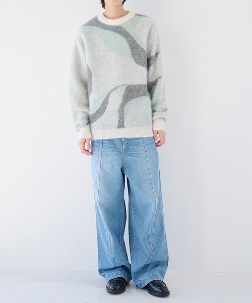 SHAREEF（シャリーフ）の「【SHAREEF】デニムパンツ（デニムパンツ・メンズ・ブラック/インディゴブルー・1/2）」の10枚目の写真