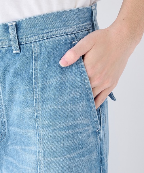 SHAREEF（シャリーフ）の「【SHAREEF】デニムパンツ（デニムパンツ・メンズ・ブラック/インディゴブルー・1/2）」の4枚目の写真