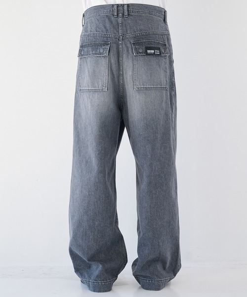 SHAREEF（シャリーフ）の「【SHAREEF】デニムパンツ（デニムパンツ・メンズ・ブラック/インディゴブルー・1/2）」の5枚目の写真