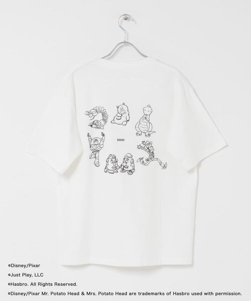 KBF(ケイビーエフ)の「Disney/プリント TEE(Tシャツ/カットソー・レディース・チャコールグレー/オフホワイト・ONE)」の10枚目の写真
