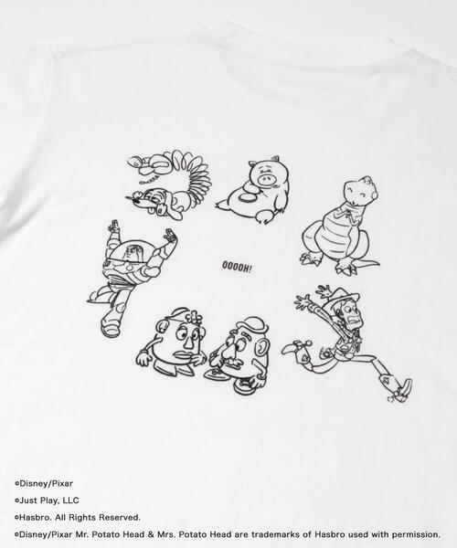 KBF(ケイビーエフ)の「Disney/プリント TEE(Tシャツ/カットソー・レディース・チャコールグレー/オフホワイト・ONE)」の11枚目の写真