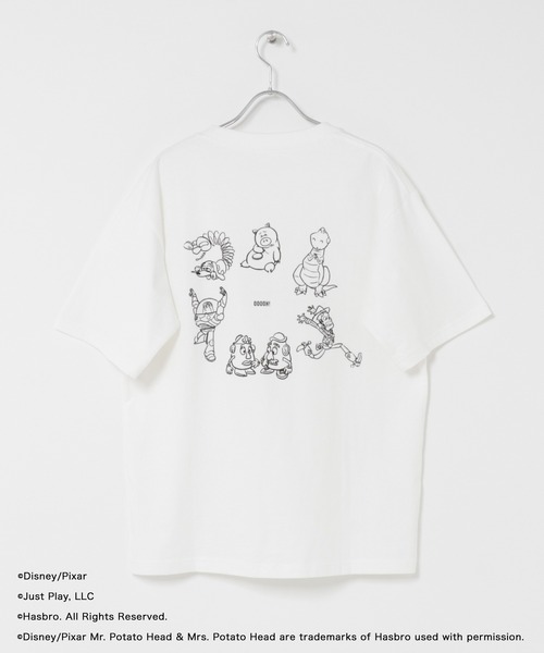 KBF（ケイビーエフ）の「Disney/プリント TEE（Tシャツ/カットソー・レディース・チャコールグレー/オフホワイト・ONE）」の18枚目の写真