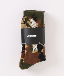 AVIREX | AVIREX/アヴィレックス　AXCcamouflage 3P Socks(ソックス/靴下)