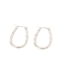 BAYFLOW | ステンレスオーバルフープピアス(ピアス（両耳用）)