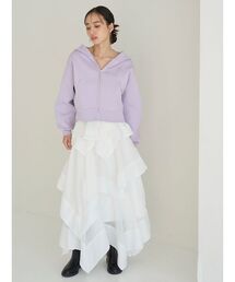 SNIDEL | イレヘムティアードスカート(スカート)