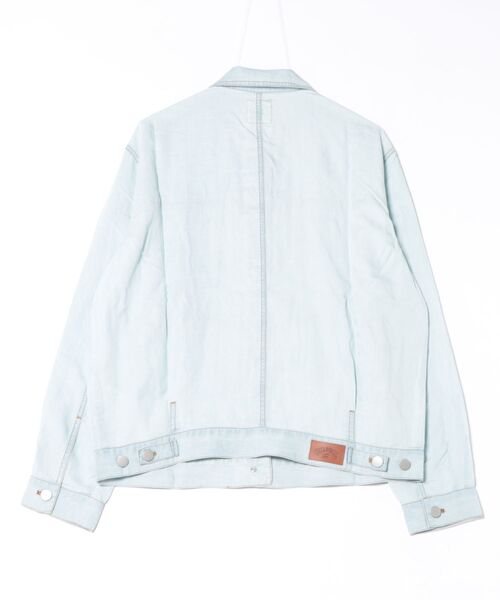 BILLABONG(ビラボン)の「BILLABONG ウィメンズ TENCEL DENIM JACKET ジャケット 【2026年春夏モデル】(デニムジャケット・レディース・ブラック×ブルー・LARGE/MEDIUM)」の2枚目の写真