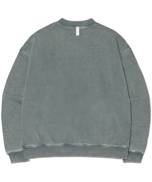 NOMANUAL(NOMANUAL)の「EMBLEM SWEAT ZIP-UP - WASHED GRAY(その他アウター・レディース・その他・MEDIUM/LARGE)」の2枚目の写真