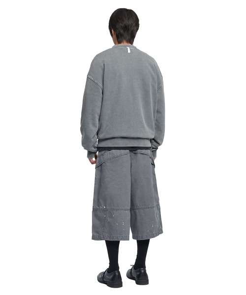 NOMANUAL(NOMANUAL)の「EMBLEM SWEAT ZIP-UP - WASHED GRAY(その他アウター・レディース・その他・MEDIUM/LARGE)」の4枚目の写真
