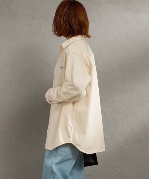 DANTON（ダントン）の「[DANTON/ダントン] コットンドリル シャツジャケット（その他アウター・レディース・キナリ・36）」の4枚目の写真