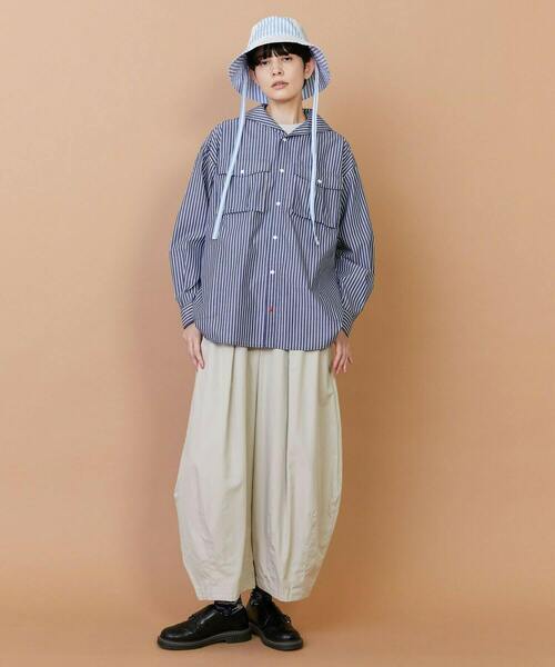 FRAPBOIS（フラボア）の「ストライハット（ハット・レディース・ブラック/ブルー・FREE）」の5枚目の写真