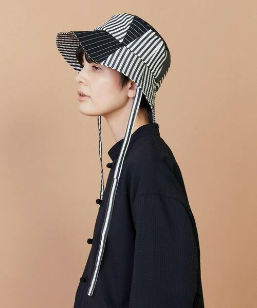 FRAPBOIS（フラボア）の「ストライハット（ハット・レディース・ブラック/ブルー・FREE）」の7枚目の写真