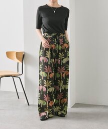 ear PAPILLONNER | sampo×ear  ヤシ柄パンツ(その他パンツ)