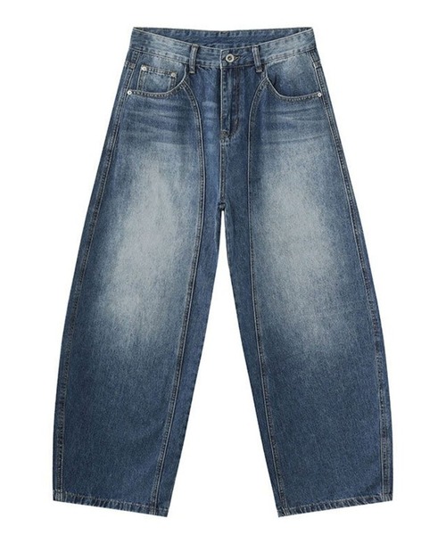 DWSE（ディーダブリューエスイー）の「DWSE／カーブバルーンデニム（デニムパンツ・メンズ・ブラック/ブルー・SMALL/MEDIUM/LARGE）」の19枚目の写真