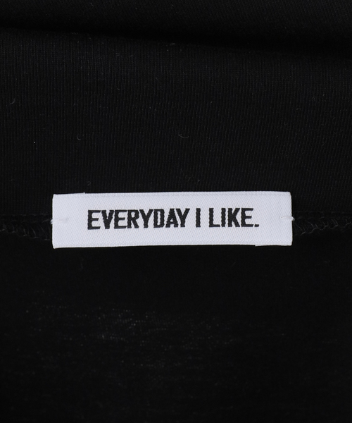 EVERYDAY I LIKE.（エヴリディアイライク）の「*ドレープオフショルダープルオーバー（Tシャツ/カットソー・レディース・ブラック・FREE）」の12枚目の写真