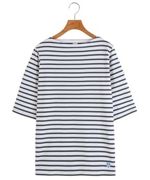 ARKnets | ORCIVAL / オーシバル：【レディース】BOAT NECK H/S P.O：OR-C0136[DEA](Tシャツ/カットソー)