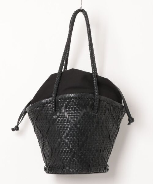 SALON adam et rope'（サロン アダム エ ロペ）の「The Bagmati_バゲット型メッシュトート（トートバッグ・レディース・ブラック・FREE）」の2枚目の写真