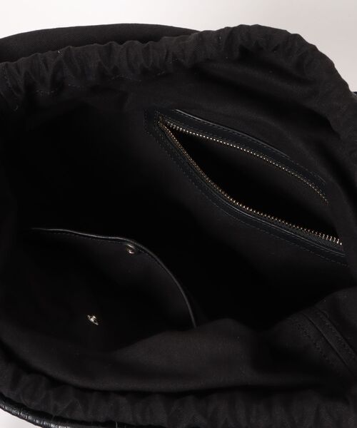 SALON adam et rope'（サロン アダム エ ロペ）の「The Bagmati_バゲット型メッシュトート（トートバッグ・レディース・ブラック・FREE）」の4枚目の写真