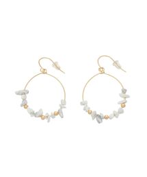 STONE HOOP ピアス