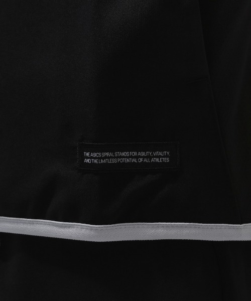 ASICS(アシックス)の「アシックス ASICS クールサマーウーブンジャケット(ジャージ・メンズ・ブラック×ホワイト/ネイビー・M/L/LL)」の8枚目の写真