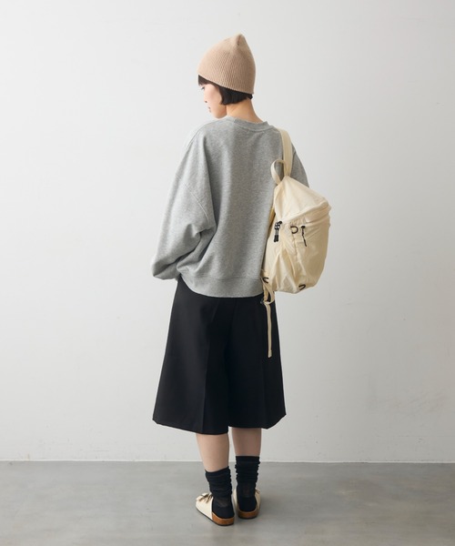 full/fill.(フルフィル)の「ripstop mini back pack / リップストップミニリュック(バックパック/リュック・レディース・ブラック/アイボリー・FREE)」の9枚目の写真
