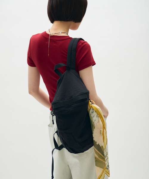 full/fill.(フルフィル)の「ripstop mini back pack / リップストップミニリュック(バックパック/リュック・レディース・ブラック/アイボリー・FREE)」の21枚目の写真